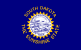 Flag of South Dakota (1963-1992)