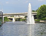 Fountains in Brush Creek Kansas City MO