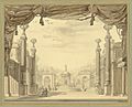 François-Joseph Bélanger - Set design for Gluck's Alceste