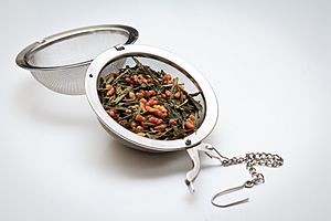 Genmaicha Tea in Infuser.jpg