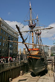 Golden Hind replica, London