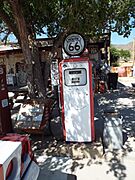 Hackberry-Mobilgas Gas Pump