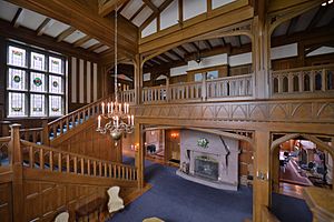 Hatley Castle, Main Hall