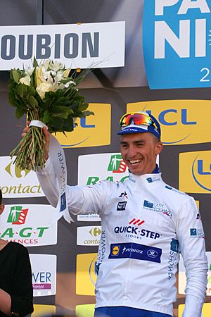 Julian Alaphilippe blanc Roubion