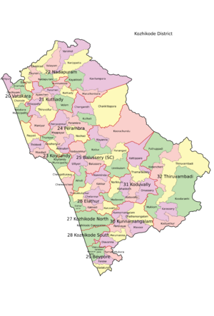 Kozhikode-district-map-en