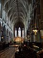 Lichfield Cathedral nave