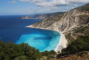 Myrtos Beach, Kefalonia