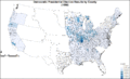 NorthernDemocraticPresidentialCounty1860Colorbrewer