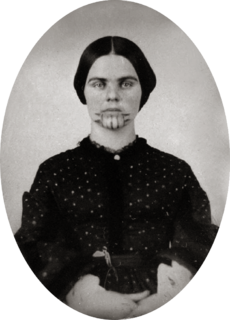 Olive Oatman, 1857