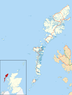 Knock is located in Outer Hebrides