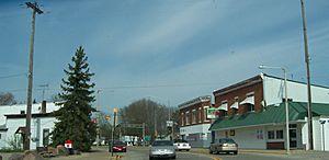 Downtown Redgranite, Wisconsin