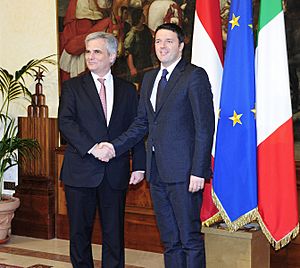 Renzi and Faymann