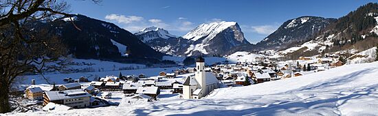 Schoppernau Panorama