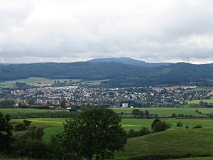 Spaichingen, taken from Klippeneck