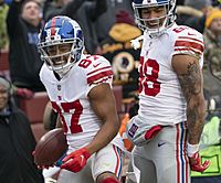 Sterling Shepard, Evan Engram (32377834448)