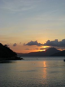 Sunset fitzroyisland