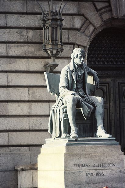 Thomas Jefferson by Karl Bitter, Cleveland OH 1911.jpg