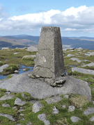 Tonelagee summit pillar