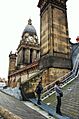 Town hall roof detail - geograph.org.uk - 729486