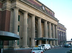 Wellington Railway Station Entrance