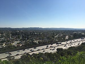 210 Freeway through Glendora