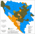 BiH - Etnicki sastav po opstinama 2013 1