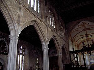 Bruton Church nave and chancel