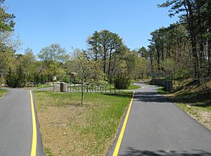 Cape Cod Rail Trail Rotary, Harwich MA