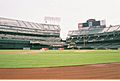 Coliseum from dugout