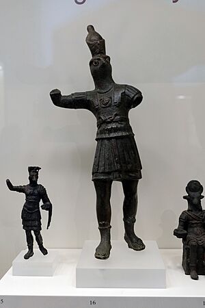 Copper alloy statues