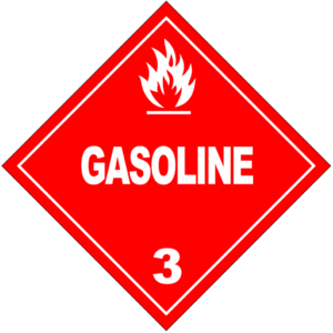 HAZMAT Class 3 Gasoline