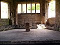 Haughmond Abbey chapter house interior 01