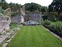 Hestercombe; Lutyens designed bench