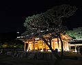 Hwaryeongjeon at night