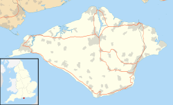 Warden Point Battery is located in Isle of Wight