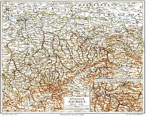 Königreich Sachsen 1895