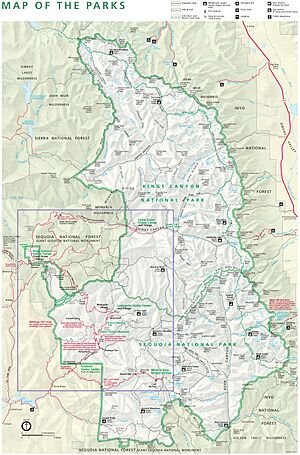 NPS sequoia-kings-canyon-park-map