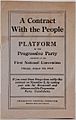 PamphletFrontPageProgressivePartyPlatform1912