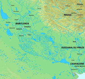 Parthian Babylonia and its surroundings