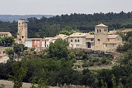 A general view of Saint-Martin-le-Vieil