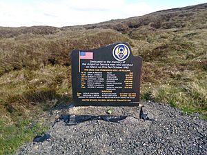 Slieveanorra Crash Memorial