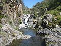 Upper canyon cascade