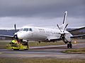 Aircraft towing, SE-LTU Saab 2000