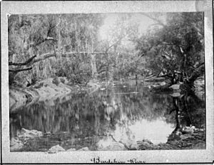 Burdekin River, Charters Towers, 1887