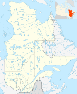 Rivière à la Fourche (Champlain River tributary) is located in Quebec