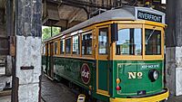 Central of Georgia RR Museum, River Street Streetcar