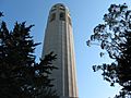 CoitTowerLookingFromGreenwichAndTelegraphHillBlvd