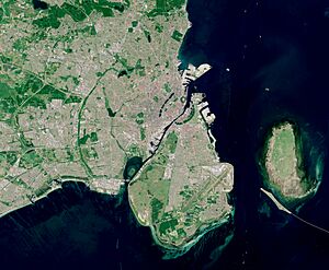 Copenhagen by Sentinel-2, 2020-06-15