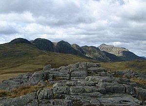 Crinkle Crags from Cold Pike