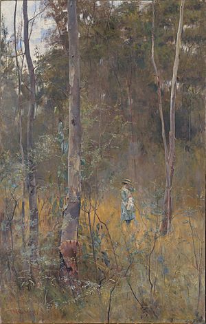 Frederick McCubbin Lost 1886